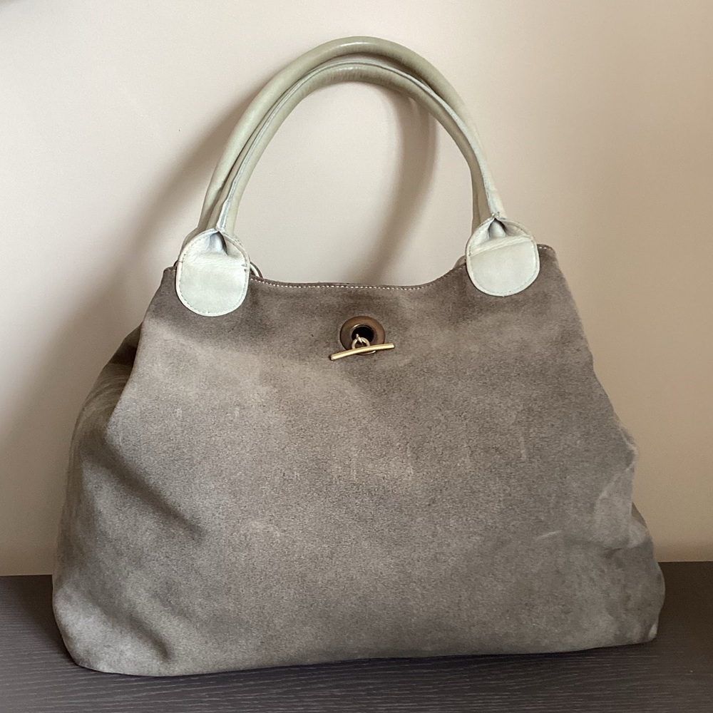 Leather/Suede Handbag.